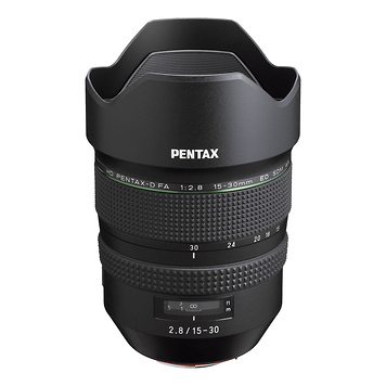 HD PENTAX-D FA 15-30mm f/2.8 ED SDM WR Lens