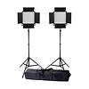 Value Series LED Daylight 600 2-Light Kit with Stands Thumbnail 0