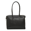 The Madison Camera and Laptop Leather Bag (Black) Thumbnail 1