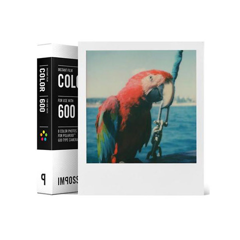 Color Instant Film for 600 (White Frame, 8 Exposures) Image 0