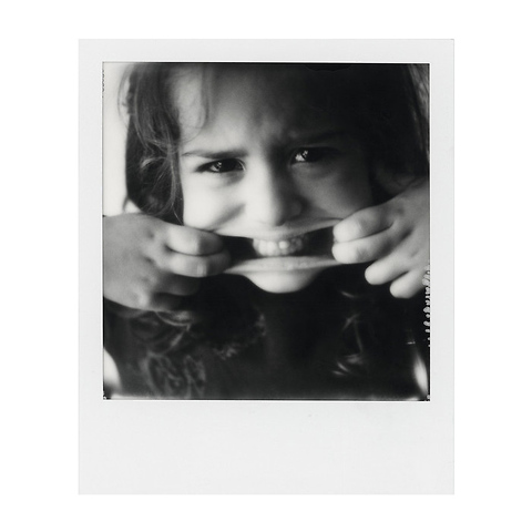 B&W Instant Film for SX-70 (White Frame, 8 Exposures) Image 1