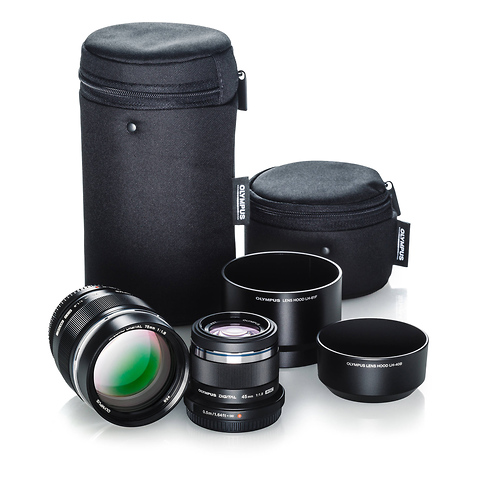 Portrait Kit with 45mm f/1.8 and 75mm f/1.8 Lenses Image 0