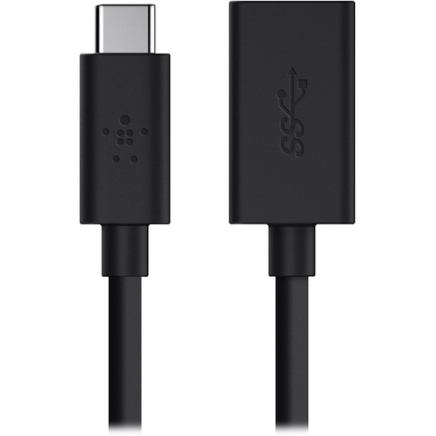 USB 3.0 USB Type-A Female to Type-C Male Adapter Image 1