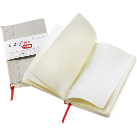 DiaryFlex Refill with 160 Plain Pages (100 gsm, 7 x 4 In.) Image 0