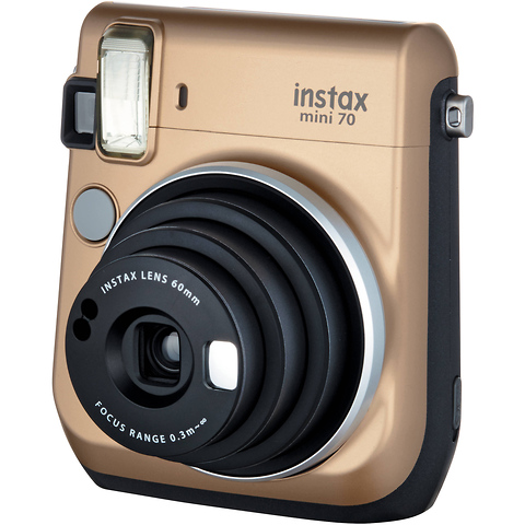 Instax mini 70 Instant Film Camera (Stardust Gold) Image 2