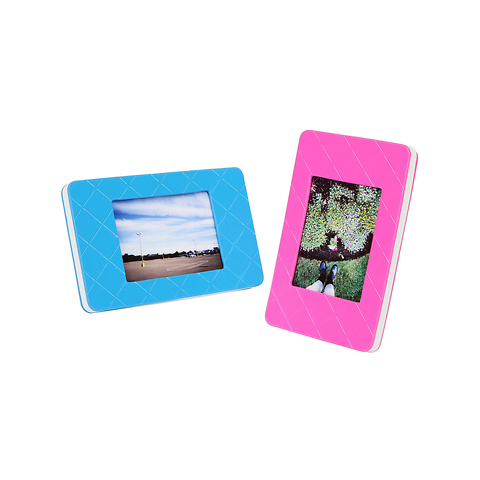 Instax Mini Picture Frames (Pink/Blue 2-Pack) Image 0
