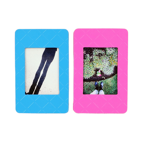 Instax Mini Picture Frames (Pink/Blue 2-Pack) Image 1