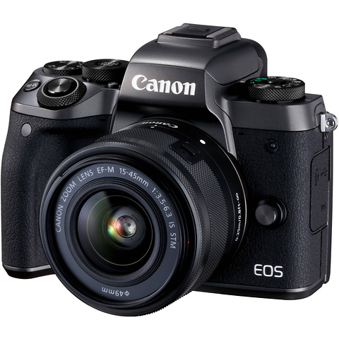 EOS M5 Mirrorless Digital Camera with 15-45mm Lens Image 0
