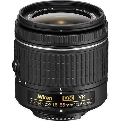 AF-P DX NIKKOR 18-55mm f/3.5-5.6G VR Lens Image 0