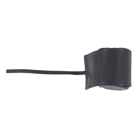 Donau Cowhide Leather Lenswrap (Small, Black) Image 5