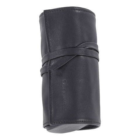 Donau Cowhide Leather Lenswrap (Large, Black) Image 7