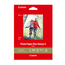 Photo Paper Plus Glossy II - PP-301 - 5x7 (20 Sheets) Image 0