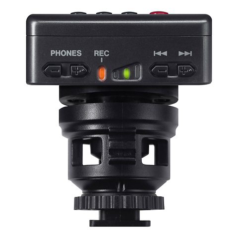 DR-10SG Camera-Mountable Audio Recorder with Shotgun Microphone Image 3