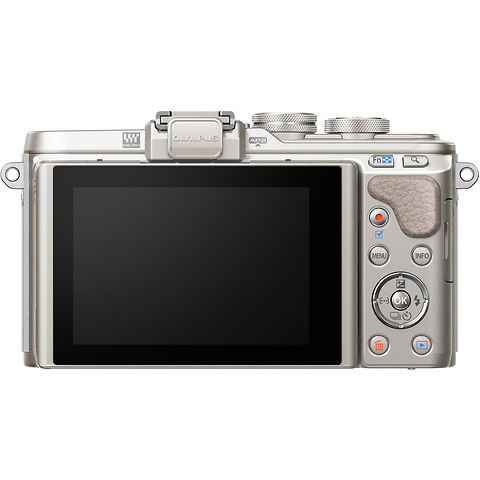 PEN E-PL8 Mirrorless Micro Four Thirds Digital Camera Body (White) Image 2