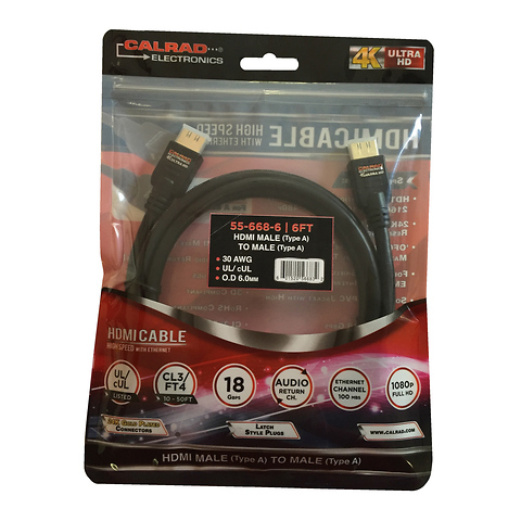 4K Ultra HD HDMI Cable (10 ft.) Image 2