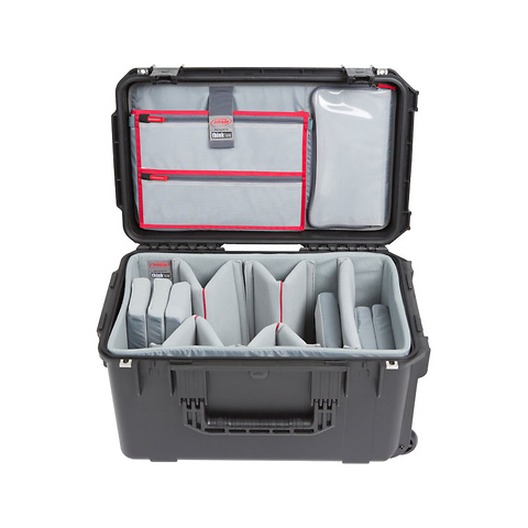 iSeries 2213-12 Case with Think Tank Designed Video Dividers and Lid Organizer (Black) Image 5
