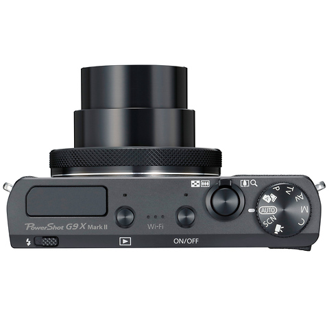 PowerShot G9 X Mark II Digital Camera (Black) - Open Box Image 2