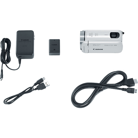 VIXIA HF R800 Camcorder (White) Image 4