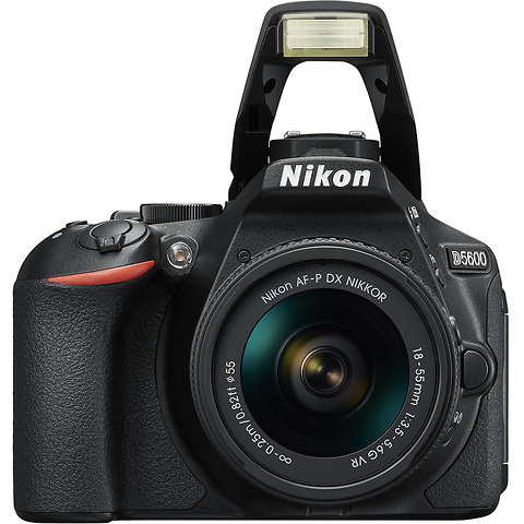 D5600 Digital SLR Camera with 18-55mm & 70-300mm Lenses (Black) Image 6