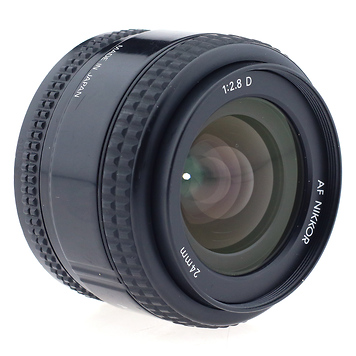 Wide Angle AF Nikkor 24mm f/2.8D Autofocus Lens - Pre-Owned