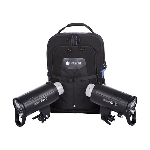 S1 On-Location Portable 2-Light Backpack Kit Image 0