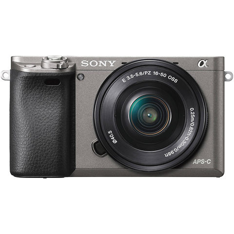 Alpha a6000 Mirrorless Digital Camera with 16-50mm Lens (Graphite) Image 1