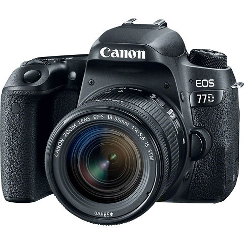 EOS 77D Digital SLR Camera with 18-55mm Lens Image 0