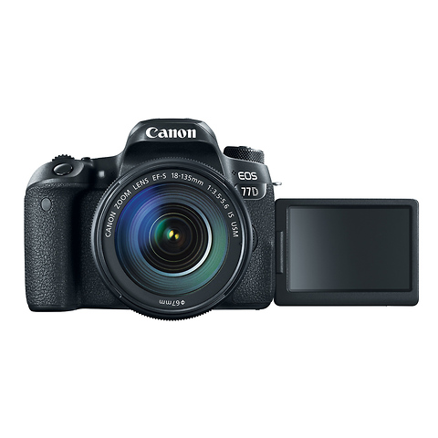 EOS 77D Digital SLR Camera with 18-135mm Lens Image 3