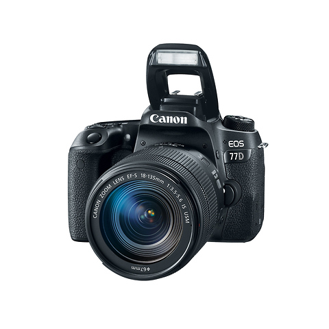 EOS 77D Digital SLR Camera with 18-135mm Lens Image 1