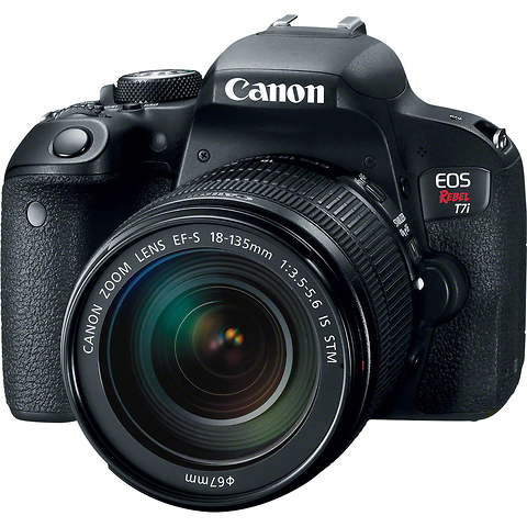 EOS Rebel T7i Digital SLR Camera with 18-135mm Lens Image 0
