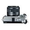 EOS M6 Mirrorless Digital Camera with 15-45mm Lens (Silver) Thumbnail 4