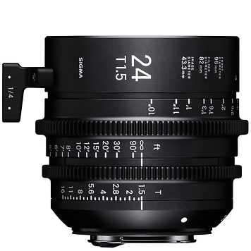 24mm T1.5 FF High Speed Prime Lens for Sony E Mount