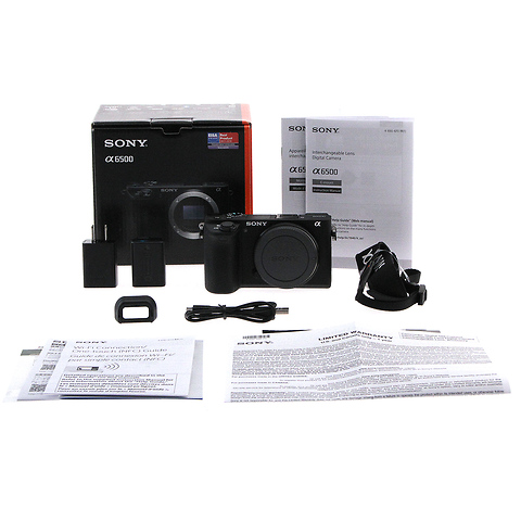 Alpha a6500 Mirrorless Digital Camera Body Black - Pre-Owned Image 3