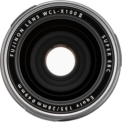 WCL-X100 II Wide Conversion Lens (Silver) Image 2
