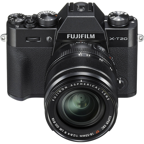 X-T20 Mirrorless Digital Camera with 18-55mm Lens (Black) Image 2