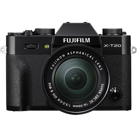 X-T20 Mirrorless Digital Camera with 16-50mm Lens (Black) Image 0