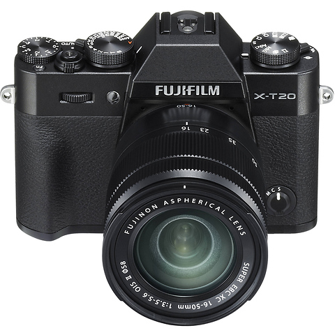X-T20 Mirrorless Digital Camera with 16-50mm Lens (Black) Image 2