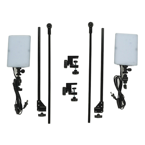 LED Copy Light Set with Adjustable Arms Image 3