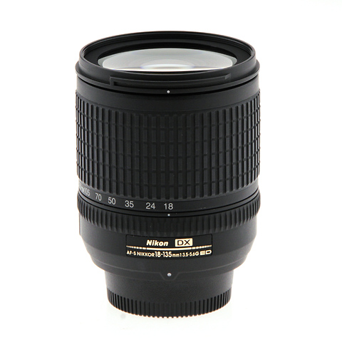 AF-S Nikkor 18-135mm f/3.5-5.6G ED-IF DX Zoom Lens - Pre-Owned Image 0