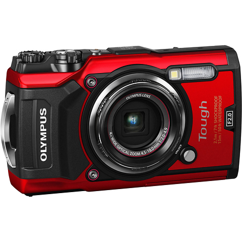TG-5 Digital Camera (Red) Image 2