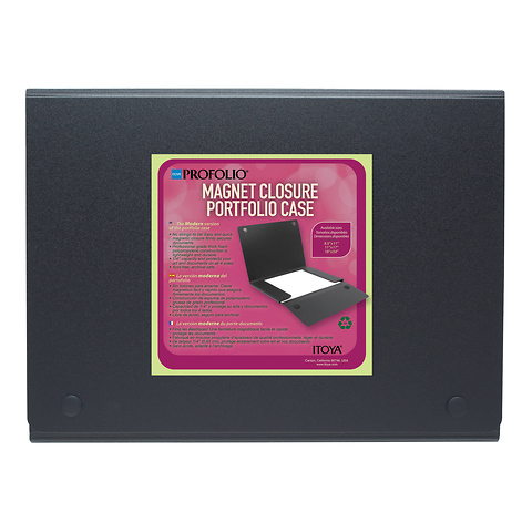 ProFolio Magnet Closure Portfolio Case (18 x 24 In. Black) Image 0