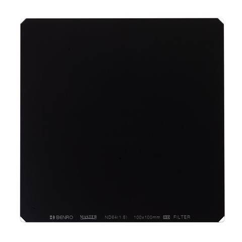 Master Series 100x100 ND64 (1.8) Square Filter 6 Stop Image 0
