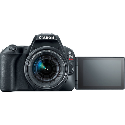 EOS Rebel SL2 Digital SLR with EF-S 18-55mm f/4-5.6 IS STM Lens (Black) Image 4