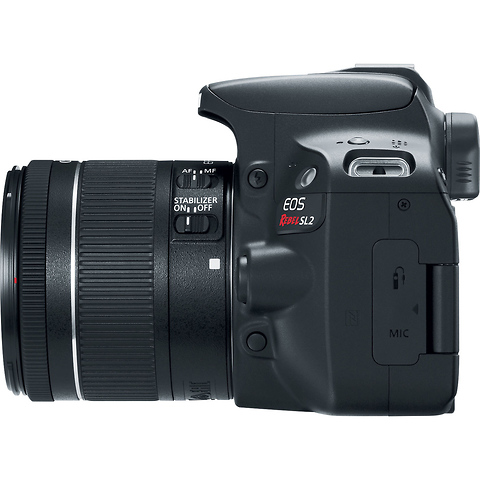 EOS Rebel SL2 Digital SLR with EF-S 18-55mm f/4-5.6 IS STM Lens (Black) Image 9