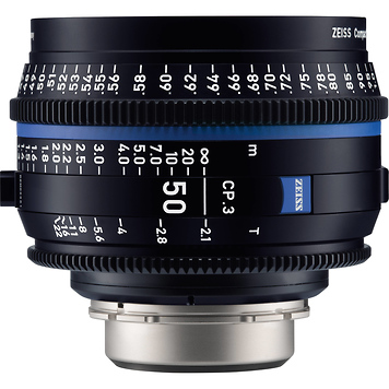 CP.3 50mm T2.1 Compact Prime Lens (PL Mount, Feet)