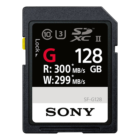 SF-G Series UHS-II SDXC Memory Card (128GB) Image 0