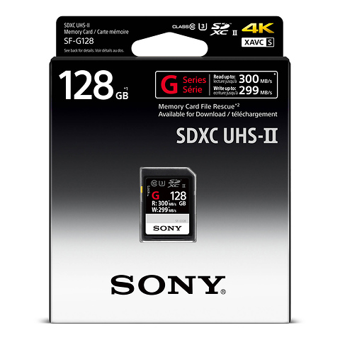 SF-G Series UHS-II SDXC Memory Card (128GB) Image 1
