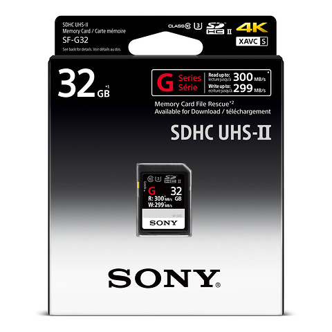 SF-G Series UHS-II SDHC Memory Card (32GB) Image 1