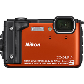 COOLPIX W300 Digital Camera (Orange)