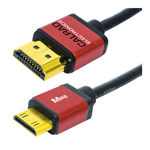 Ultra Slim HDMI Type A Male to HDMI Mini Type C Male High Speed Cable (0.5 m Long)
